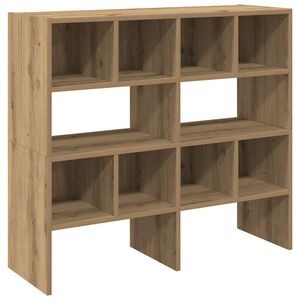 vidaXL Skohyllor 2 st stapelbara artisan ek 89,5x30x40 cm