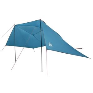 vidaXL Bil t&auml;lt med tak Bl&aring; 308 x 215 x 220 cm Polyester och St&aring;l