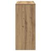 vidaXL Skänk artisan ek 102x33x75 cm konstruerat trä
