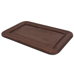 vidaXL Hundmadrass storlek XL brun