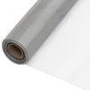 vidaXL Insektsn&auml;t rostfritt st&aring;l 80x500 cm silver