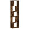 vidaXL Bokhylla 5 hyllplan r&ouml;kig ek 45x23,5x162,5 cm konstruerat tr&auml;