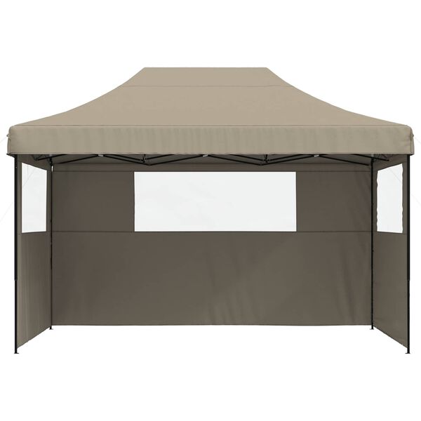 vidaXL Partyt&auml;lt Taupe 279 x 410 x 315 cm Oxford Tyg