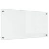vidaXL K&ouml;ksskydd Transparent 80 x 40 cm h&auml;rdat glas