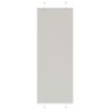 vidaXL Plisserad persienn ljusgr&aring; 75x200 cm tyg bredd 74,4cm polyester