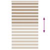 vidaXL Rullgardin zebra 120x200 cm tyg bredd 115,9 cm polyester