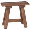 vidaXL b&auml;nk Naturf&auml;rg 50,5 x 25 x 47,5 cm Massivt mahognytr&auml;
