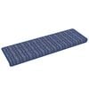 vidaXL Sj&auml;lvh&auml;ftande trappmattor 15 st 65 x 21 x 4 cm Non-Slip Bl&aring;