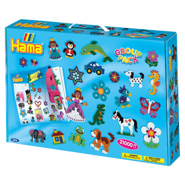 Hama Pärlset med strykpärlor Group Pack 3096 21 000 delar