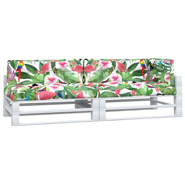 vidaXL Palldynor 5 st flerfärgad tyg