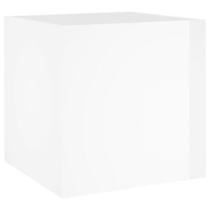 vidaXL Odlingsl&aring;da vit h&ouml;gglans 40x40x40 cm konstruerat tr&auml;