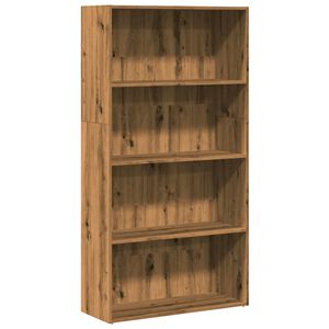 vidaXL Bokhylla ek 80x30x152 cm konstruerat tr&auml;