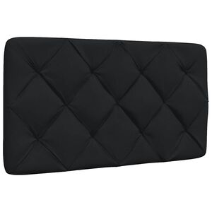 vidaXL Headboard Cushion Black 80 cm Fabric