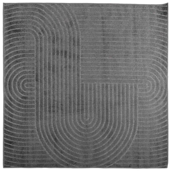 vidaXL Omr&aring;desmattor Fyrkantig HUARTE Antracit 200 x 200 cm Polyester