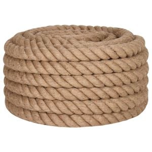 vidaXL Juterep 10 m l&aring;ng 50 mm tjock