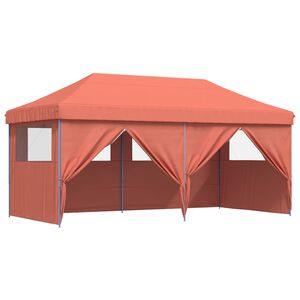 vidaXL Partyt&auml;lt 292 x 580 x 315 cm Terracotta Oxford Tyg