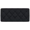 vidaXL Headboard Cushion Black 100 cm Fabric