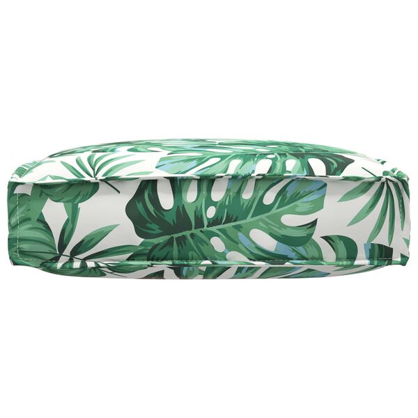 vidaXL Palldyna f&ouml;r sits Bladm&ouml;nster 60 x 60 x 12 cm Oxford tyg