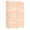 vidaXL Tr&auml;dg&aring;rdsbod 102x52x174,5 cm massivt grantr&auml;