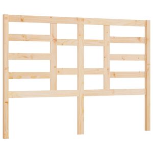 vidaXL S&auml;nggavel 146x4x104 cm massiv furu