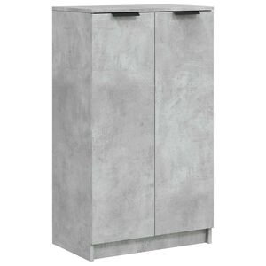 vidaXL Skosk&aring;p betonggr&aring; 59x35x100,5 cm konstruerat tr&auml;