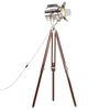 vidaXL Golvlampa massivt mangotr&auml; 180 cm