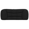 vidaXL Headboard Cushion "Hvar" Black 100 cm Fabric