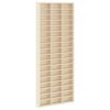 vidaXL V&auml;ggdisplay V&auml;ggmonterat Beige 30 x 4,5 x 75 cm Konstruerat tr&auml;