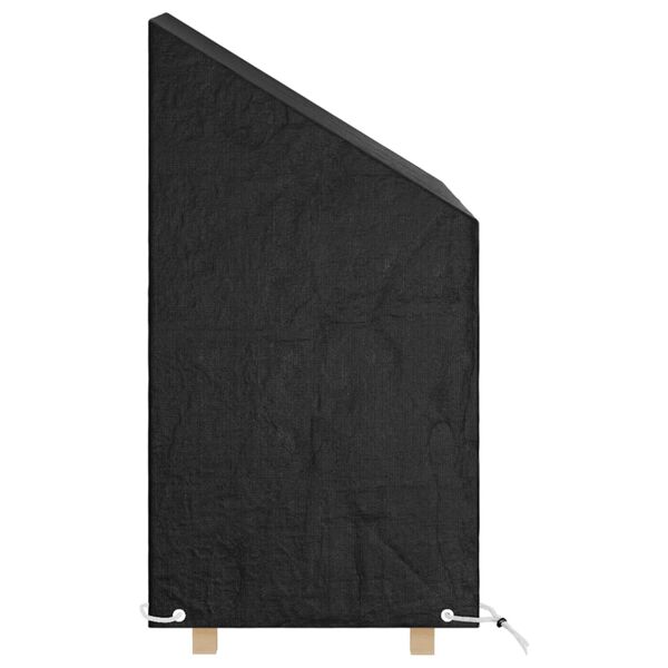 vidaXL Överdrag för utemöbler 2 st 8 ölj. 65x65x80/120 cm polyeten
