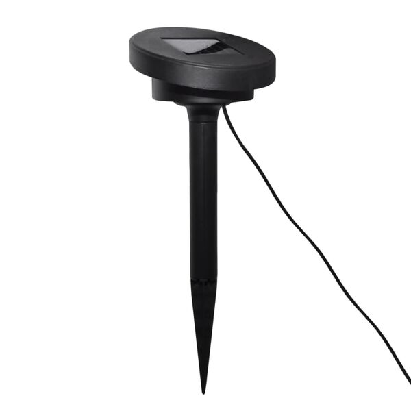 vidaXL Utomhuslampor 6 st LED med spett och solpaneler