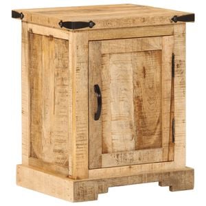 vidaXL S&auml;ngbord 40x35x50 cm massivt mangotr&auml;