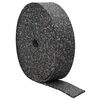 vidaXL Gummigranulatmatta Svart 2000 x 12 x 0,3 cm Gummi