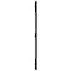 vidaXL V&auml;ggmonterad huvudgavel svart 82,5x3x110 cm massiv furu