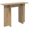 vidaXL Konsolbord Artisan-ek 100 x 30 x 75 cm Konstruerat tr&auml;