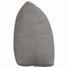 vidaXL Ryggkudde Taupe 45 x 20 x 35 cm tyg