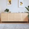 vidaXL Sk&aring;pluckor lamelldesign 4 st 69x59,4 cm massiv furu
