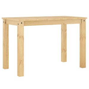 vidaXL Matbord PANAMA 112x60x75 cm massiv furu