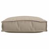 vidaXL Kudde 6 pcs Taupe 40 x 40 x 8 cm Oxford Tyg