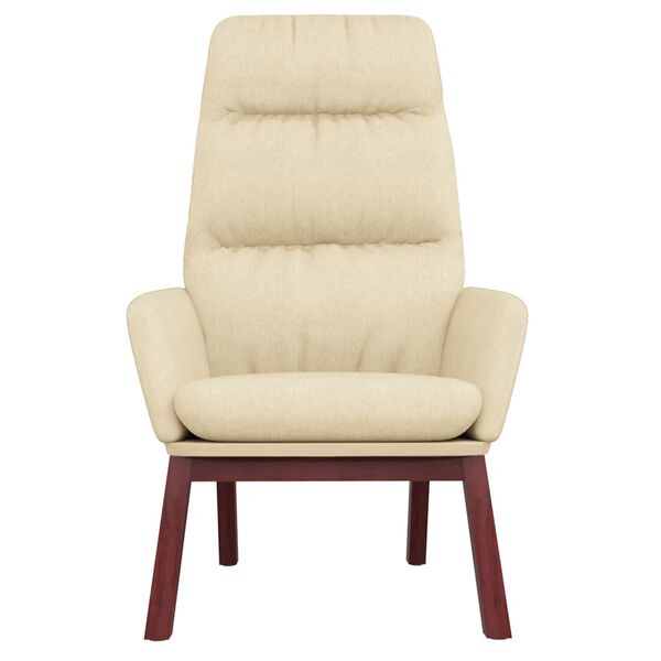 vidaXL Vilstol gr&auml;ddvit tyg