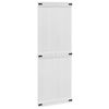 vidaXL Ladug&aring;rdsd&ouml;rr CORONA 80 x 210 cm Massiv furu Vit
