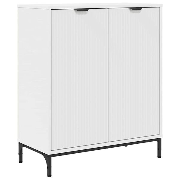 vidaXL Sideboard Vit 69,5 x 33 x 82 cm Konstruerat tr&auml;