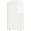 vidaXL Sideboard H&ouml;gblanka vita 100 x 35 x 59 cm Konstruerat tr&auml;