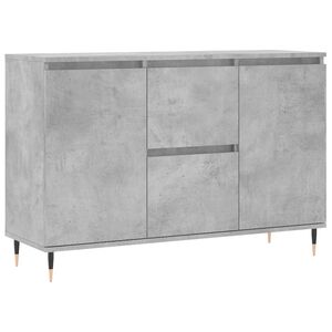 vidaXL Sk&auml;nk betonggr&aring; 101,5x35x70 cm konstruerat tr&auml;