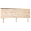 vidaXL S&auml;nggavel 184x6x82,5 cm massiv furu