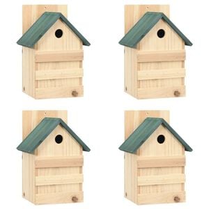 vidaXL F&aring;gelholkar 4 st 23x19x33 cm grantr&auml;