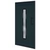 vidaXL Ytterd&ouml;rr antracit 108x208 cm PVC