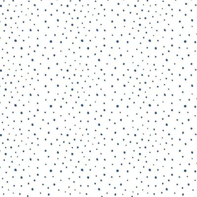 Noordwand Tapet Mondo baby Confetti Dots vit, blå och beige