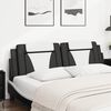 vidaXL Headboard Cushion "Viana" Black and White 180 cm Faux Leather