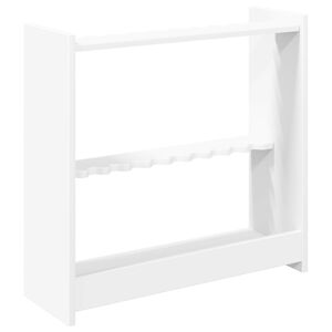 vidaXL Biljardk&ouml;st&aring;ng Konstruerat tr&auml; 60 x 20 x 57 cm Vit