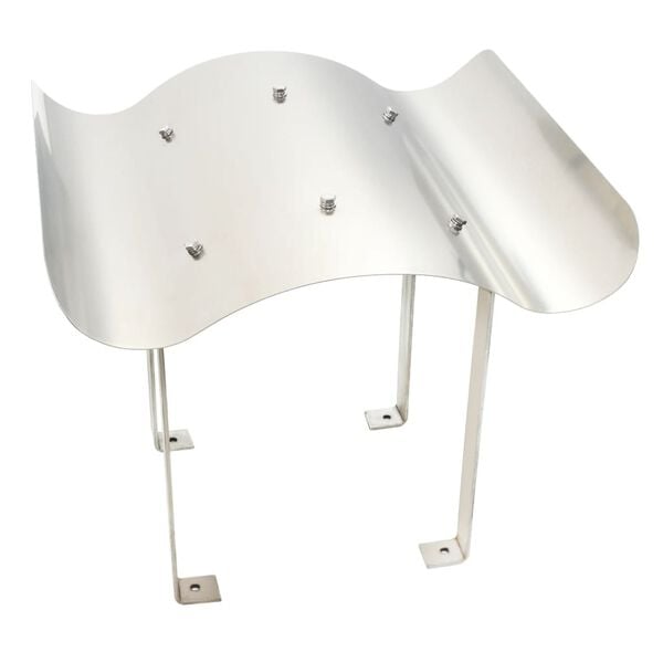 vidaXL Skorstenshuv rostfritt st&aring;l 70 x 100 x 38 cm